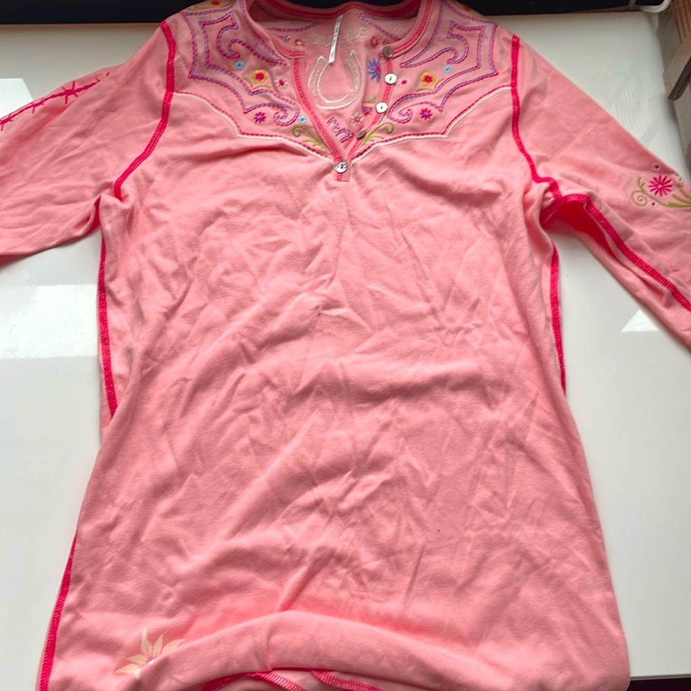Alp-n-rock women’s long sleeve pink shirt